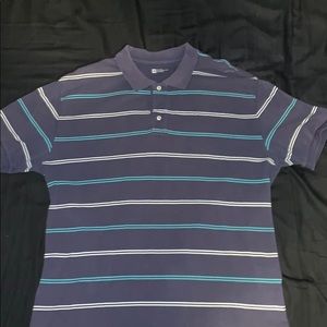Blue Striped Polo